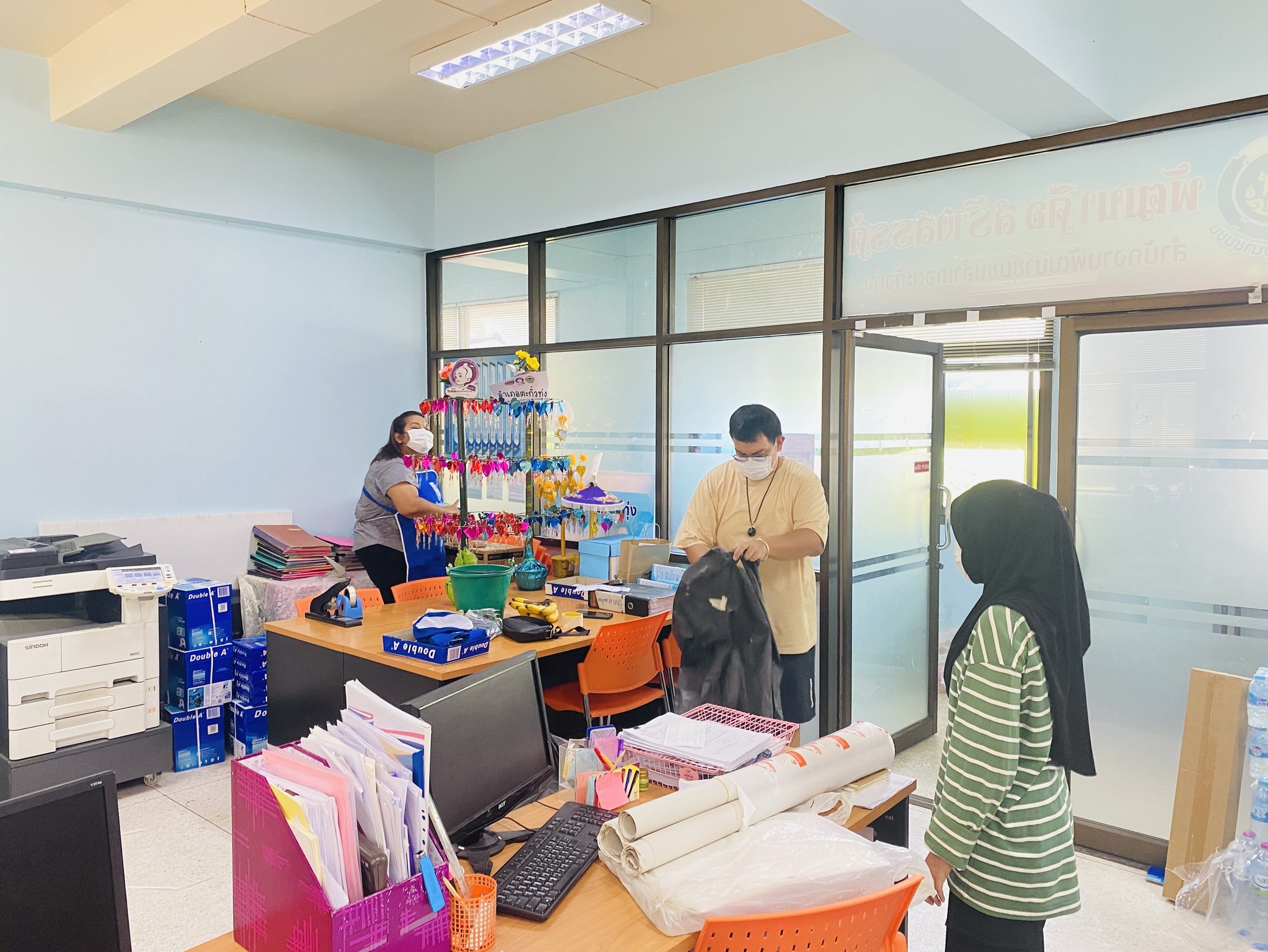 พช.ตะกั่วทุ่ง ขับเคลื่อนกิจกรรม “พัฒนาชุมชนใสสะอาด” ตามหลัก 5ส สร้างวินัย เสริมภาพลักษณ์องค์กร