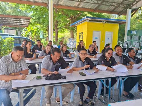 พช.ตะกั่วทุ่ง ดำเนินโครงการประชุมเชิงปฏิบัติการจัดทำและประสานแผนพัฒนาตำบล ตำบลถ้ำ